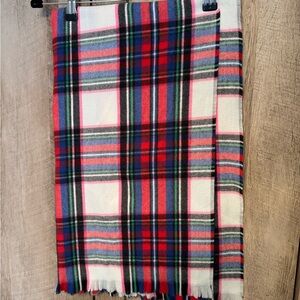 GAP Colorful Plaid Scarf